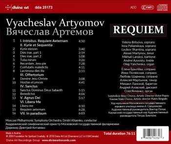 CD Vyacheslav Artyomov: Requiem - To The Martyrs Of Long-Suffering Russia 347910