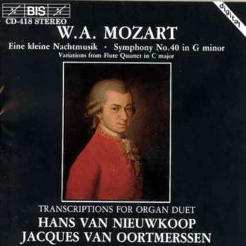 CD Wolfgang Amadeus Mozart: Transcriptions For Organ Duet 550862