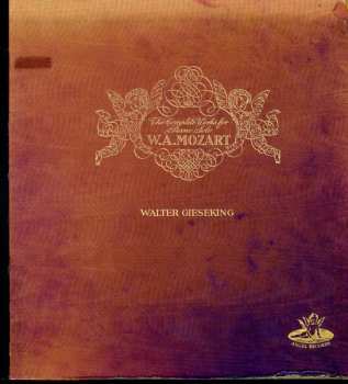 Album Wolfgang Amadeus Mozart: Walter Gieseking - Mozart Solo Recordings