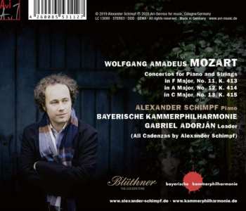 CD Wolfgang Amadeus Mozart: Piano Concertos K. 413 - K. 415 DIGI 575378