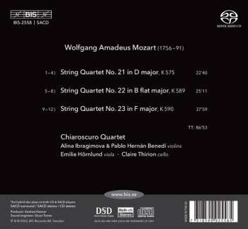 SACD Wolfgang Amadeus Mozart: The Prussian Quartets 543664