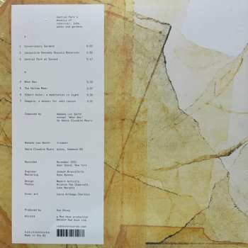 LP Wadada Leo Smith: Central Park's Mosaics Of Reservoir, Lake, Paths And Gardens CLR 621487