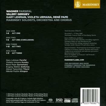 Box Set/4SACD Richard Wagner: Parsifal 610626