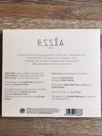 CD Wajdi Riahi Trio: Essia 580757