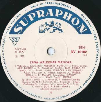 LP Waldemar Matuška: Zpívá Waldemar Matuška 43426