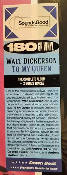 LP Walt Dickerson: To My Queen LTD 566372