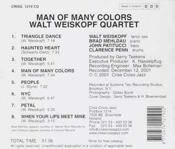 CD Walt Weiskopf: Man Of Many Colors 655139