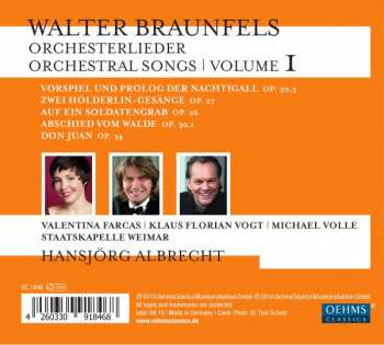 CD Michael Volle: Orchestral Songs | Volume I 318615