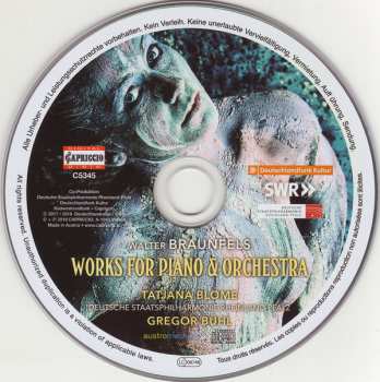 CD Staatsphilharmonie Rheinland-Pfalz: Works For Piano & Orchestra (Witches' Sabbath Op. 8 / Hebridean Dances Op. 70 / Concert Piece Op. 64) 116887