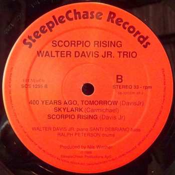 LP Walter Davis, Jr. Trio: Scorpio Rising 658663