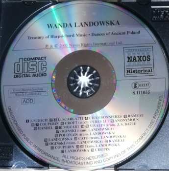 CD Wanda Landowska: Treasury of Harpsichord Music - Dances of Ancient Poland 348021