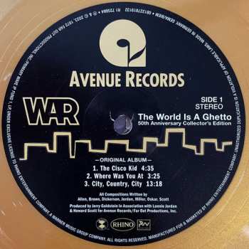 5LP War: The World Is A Ghetto (The Complete Sessions) CLR | LTD 551719