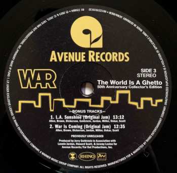 5LP War: The World Is A Ghetto (The Complete Sessions) CLR | LTD 551719