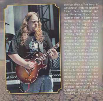 2CD Warren Haynes: Live At Emerson College Boston November '93 551779