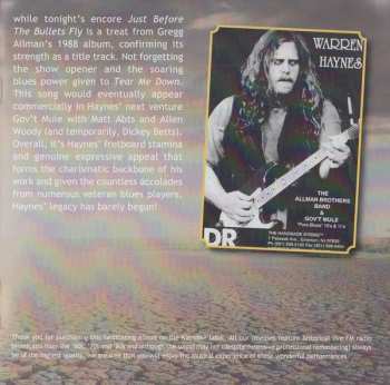 2CD Warren Haynes: Live At Emerson College Boston November '93 551779