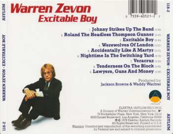 CD Warren Zevon: Excitable Boy 633092