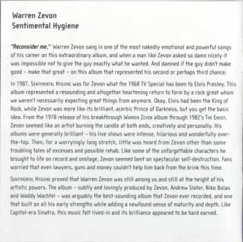 CD Warren Zevon: Sentimental Hygiene 93993