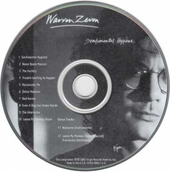 CD Warren Zevon: Sentimental Hygiene 93993