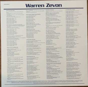 LP Warren Zevon: Warren Zevon LTD 419644