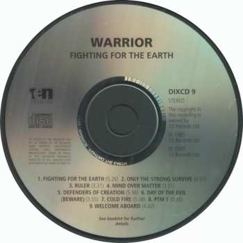 CD Warrior: Fighting For The Earth 427402