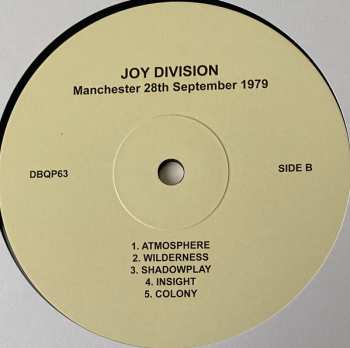 LP Warsaw: Warsaw Middlesbrough 14th September 1977 / Joy Division Manchester 28th September 1979 593170