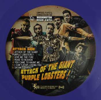 LP Washington Dead Cats: Attack Of The Giant Purple Lobsters ! CLR 90476