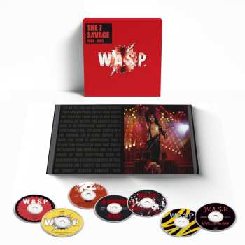 7CD W.A.S.P.: The 7 Savage 1984 - 1992 (deluxe Boxset) 642987