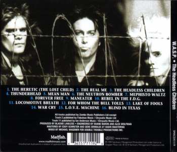 CD W.A.S.P.: The Headless Children DIGI 15564