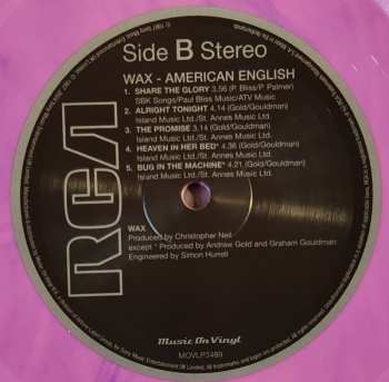 LP Wax: American English CLR | LTD 612589