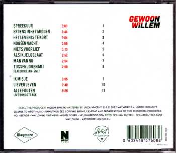 CD Waylon: Gewoon Willem 587068