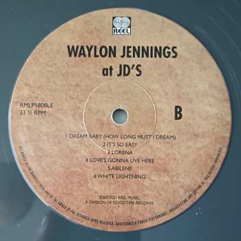 LP Waylon Jennings: At JD's CLR 610449