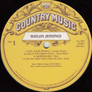 LP Waylon Jennings: Country Music 447516