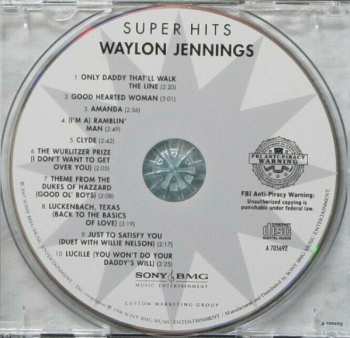 CD Waylon Jennings: Super Hits 594022