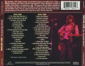 2CD Waylon Jennings: Waylon Live: The Expanded Edition 595668