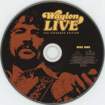 2CD Waylon Jennings: Waylon Live: The Expanded Edition 595668