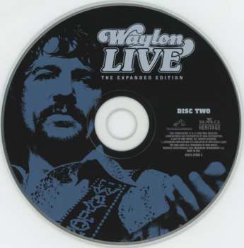 2CD Waylon Jennings: Waylon Live: The Expanded Edition 595668