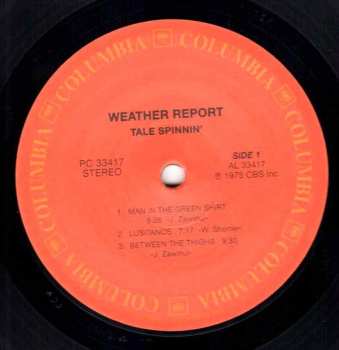 LP Weather Report: Tale Spinnin' LTD 588954