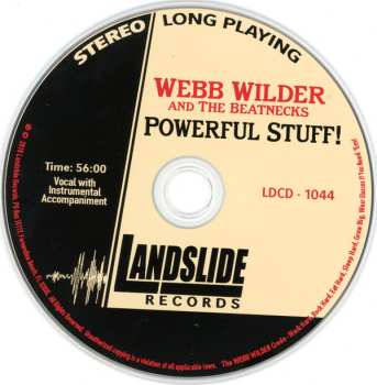 CD Webb Wilder And The Beatnecks: Powerful Stuff! 546191