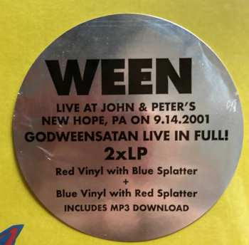 2LP Ween: God Ween Satan: Live CLR | LTD 572109