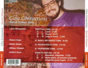 CD Garrick Ohlsson: Close Connections 397483