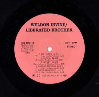 LP Weldon Irvine: Liberated Brother 564283