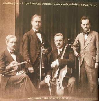 2CD Wendling-Streich-Quartett: The Deutsche Grammophon And Electrola Recordings (1920-1934) / The Anker Recordings (1913) 551672