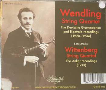 2CD Wendling-Streich-Quartett: The Deutsche Grammophon And Electrola Recordings (1920-1934) / The Anker Recordings (1913) 551672