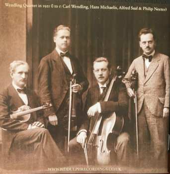 2CD Wendling-Streich-Quartett: The Deutsche Grammophon And Electrola Recordings (1920-1934) / The Anker Recordings (1913) 551672