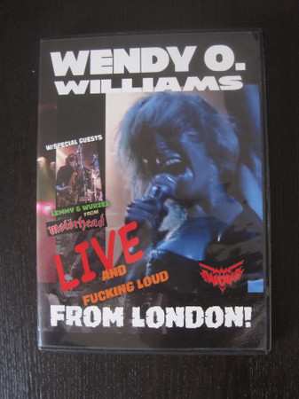 DVD Wendy O. Williams: Live (And Fucking Loud) From London 581475