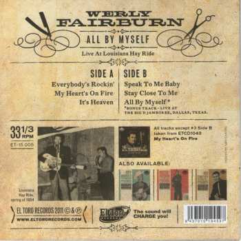 SP Werly Fairburn: All By Myself - Live At The Louisiana Hay Ride LTD | CLR 80931