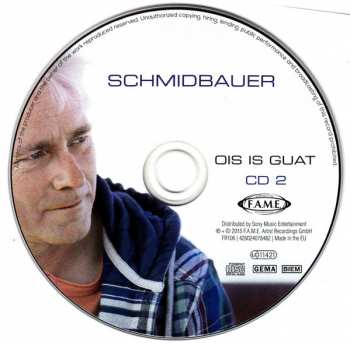 2CD Werner Schmidbauer: Ois Is Guat - Die besten Lieder Aus 35 Jahren DIGI 355026