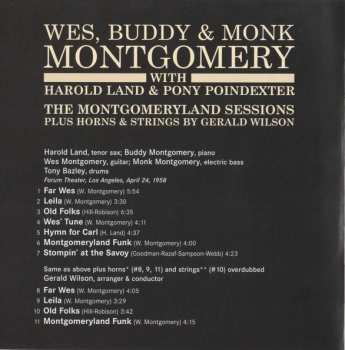 CD Wes Montgomery: The Montgomeryland Sessions 544176