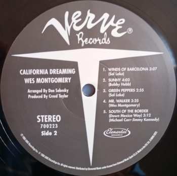 LP Wes Montgomery: California Dreaming 614684