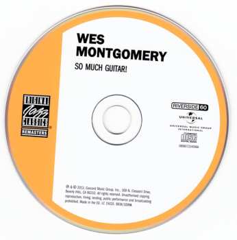 CD Wes Montgomery: So Much Guitar! 583911